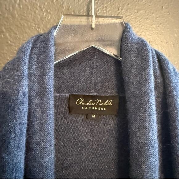 Claudia Nichole 100% Cashmere Mini Duster Size M - Picture 4 of 7